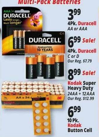 Ocean State Job Lot Multi-pack Batteries offer