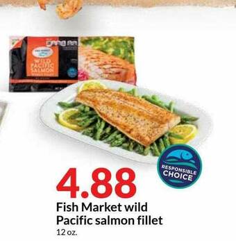 Hy-Vee Fish Market Wild Pacific Salmon Fillet offer