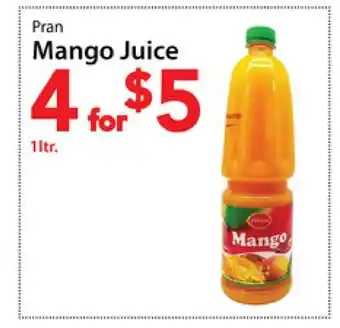 Three Guys from Brooklyn Pran Mango Juice offer