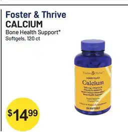 Health Mart Foster & Thrive CALCIUM Bone Health Support offer