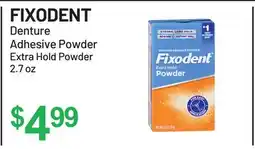 Health Mart FIXODENT Denture Adhesive Powder Extra Hold Powder offer
