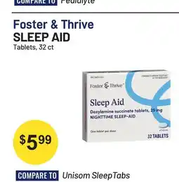 Health Mart Foster & Thrive SLEEP AID offer