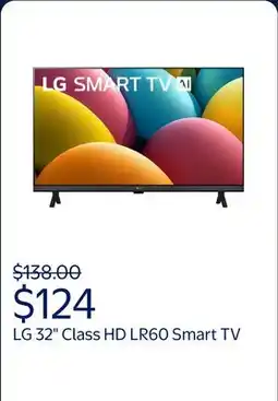 Walmart LG 32 Class HD LR60 Smart TV offer