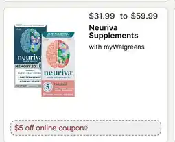 Walgreens Neuriva Supplements offer