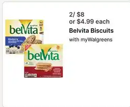 Walgreens Belvita Biscuits offer