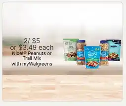 Walgreens Nice! Peanuts or Trail Mix offer