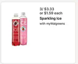 Walgreens Sparkling Ice offer