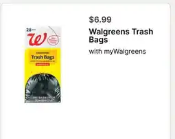 Walgreens Walgreens Trash Bags offer