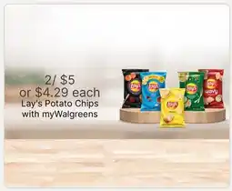 Walgreens Lay's Potato Chips offer