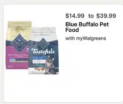 Walgreens Blue Buffalo Pet Food offer
