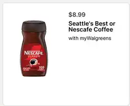Walgreens Seattle's Best or Nescafe Coffee offer