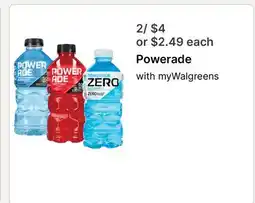 Walgreens Powerade offer
