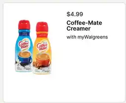 Walgreens Coffee-Mate Creamer offer