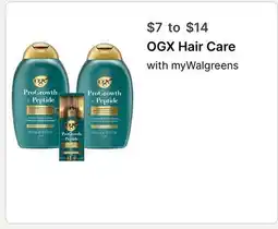 Walgreens OGX Hair Care offer