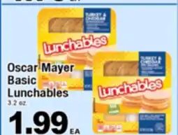 Superior Grocers Oscar Mayer Basic Lunchables offer