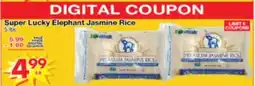 Superior Grocers Super Lucky Elephant Jasmine Rice offer
