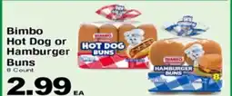 Superior Grocers Bimbo Hot Dog or Hamburger Buns offer