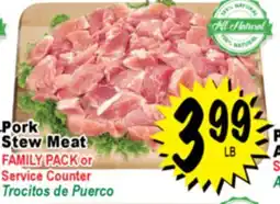 Superior Grocers Pork Stew Meat offer