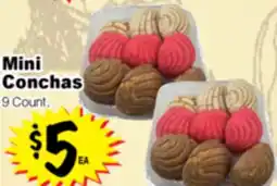 Superior Grocers Mini Conchas offer