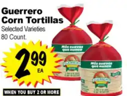 Superior Grocers Guerrero Corn Tortillas offer