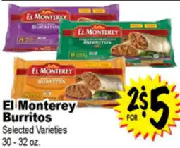 Superior Grocers El Monterey Burritos offer