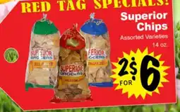 Superior Grocers Superior Chips offer