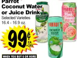 Superior Grocers Parrot Coconut Water or Juice Drink offer