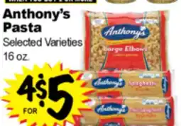 Superior Grocers Anthony's Pasta offer