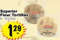 Superior Grocers Superior Flour Tortillas offer