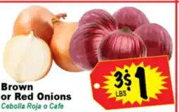Superior Grocers Brown or Red Onions offer