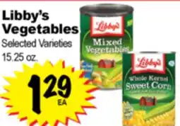 Superior Grocers Libby's Vegetables offer