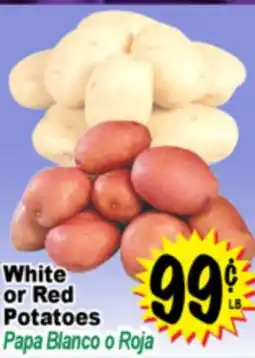 Superior Grocers White or Red Potatoes offer