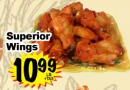 Superior Grocers Superior Wings offer
