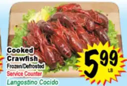 Superior Grocers Cooked Crawfish offer