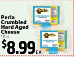 Superior Grocers Perla Crumbled Hard Aged Cheese Cheese offer