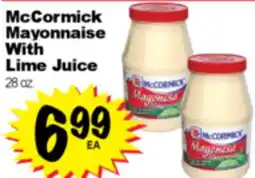 Superior Grocers McCormick Mayonnaise With Lime Juice offer
