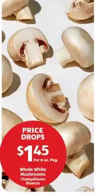 Aldi Whole White Mushrooms offer