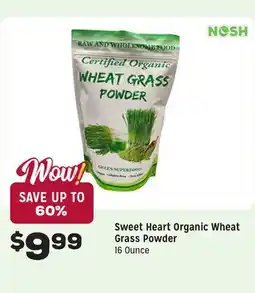 Grocery Outlet Organic Wheat Grass Powder offer
