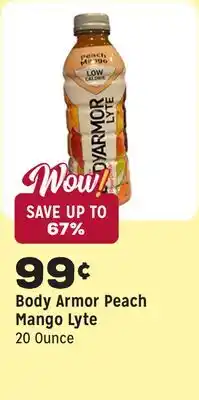 Grocery Outlet Peach Mango Lyte offer