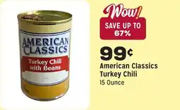 Grocery Outlet Turkey Chili offer