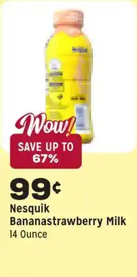 Grocery Outlet Bananastrawberry Milk offer