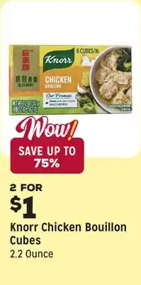 Grocery Outlet Chicken Bouillon Cubes offer
