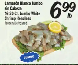 El Super 16-20Ct. Jumbo WhiteShrimp Headless offer