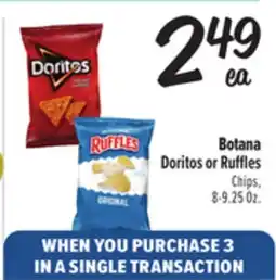 El Super Doritos or Ruffles Chips offer
