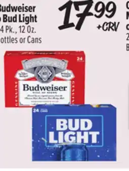El Super Budweiser o Bud Light offer