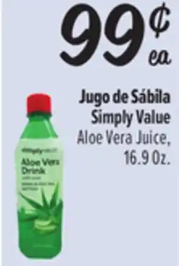 El Super Simply Value Aloe Vera Juice offer