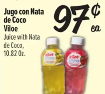 El Super Viloe Juice with Natade Coco offer
