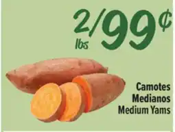 El Super Medium Yams offer
