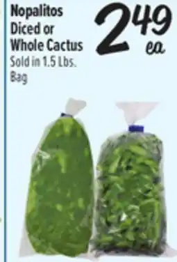 El Super Nopalitos Diced or Whole Cactus offer