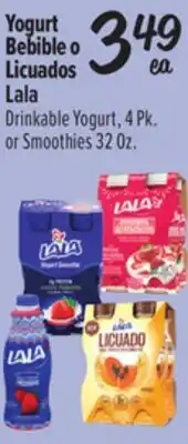 El Super Lala Drinkable Yogurt, 4 Pk. or Smoothies offer